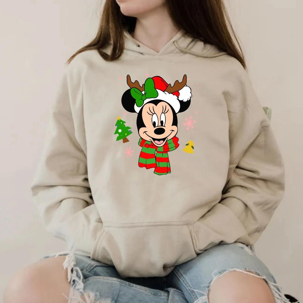 Minnie Santa Hat Disney Shirt 1 1