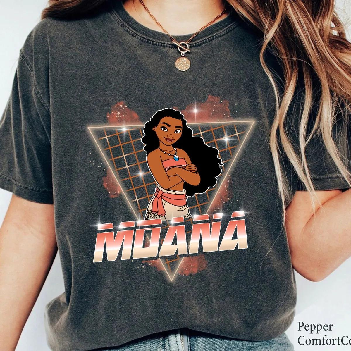 Moana 90s Retro Disney Princess Shirt 2 1