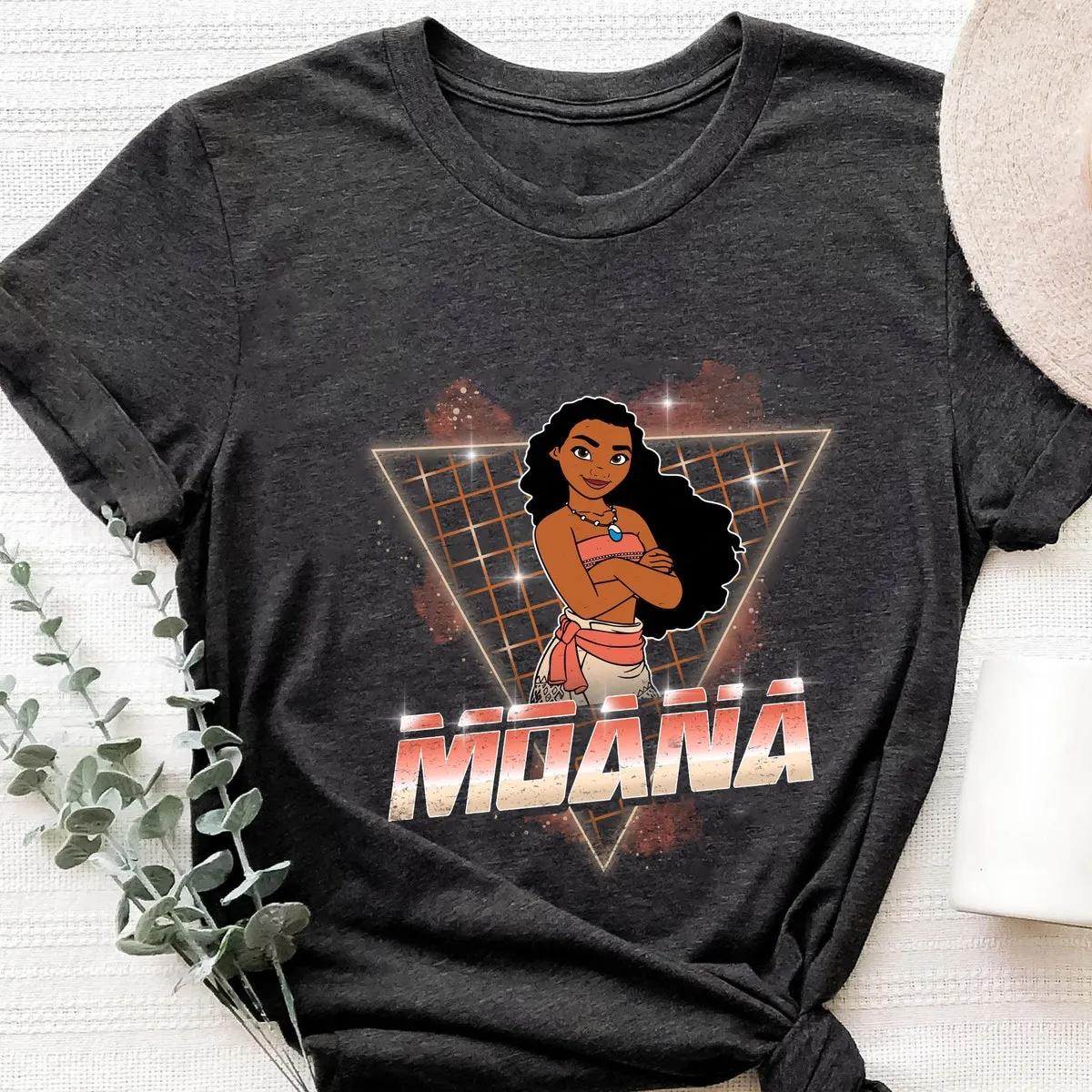 Moana 90s Retro Disney Princess Shirt 4 1