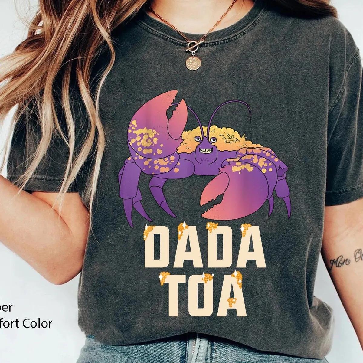 Moana Shiny Crab Dada Mama Toa Shirt 1