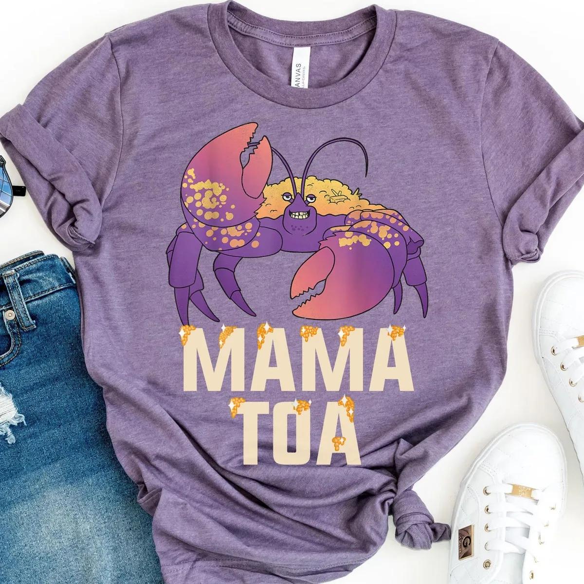 Moana Shiny Crab Dada Mama Toa Shirt 2