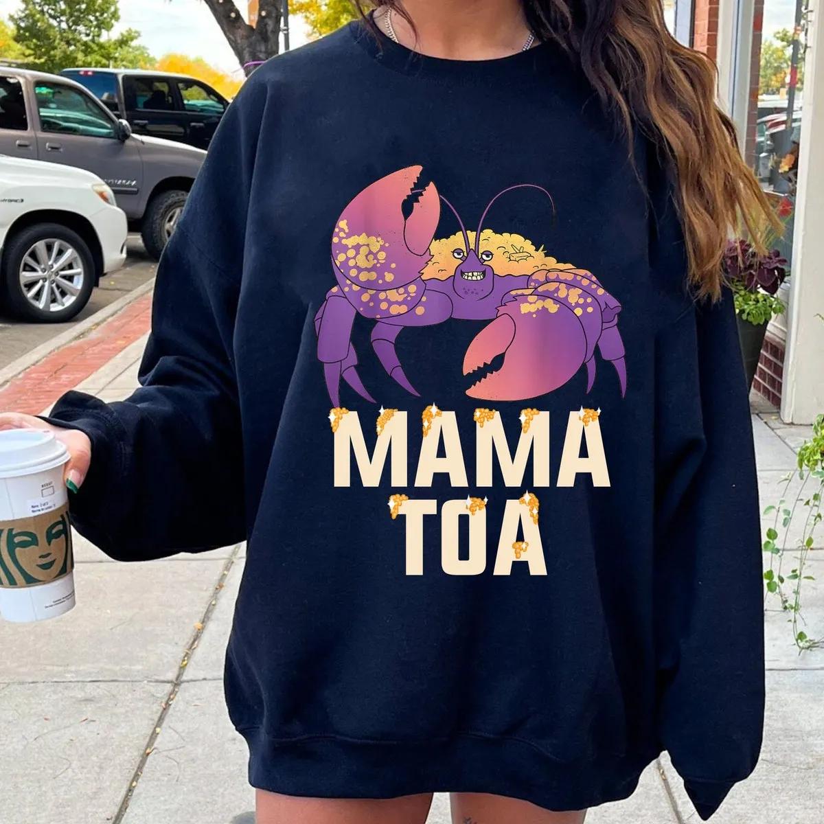 Moana Shiny Crab Dada Mama Toa Shirt 4