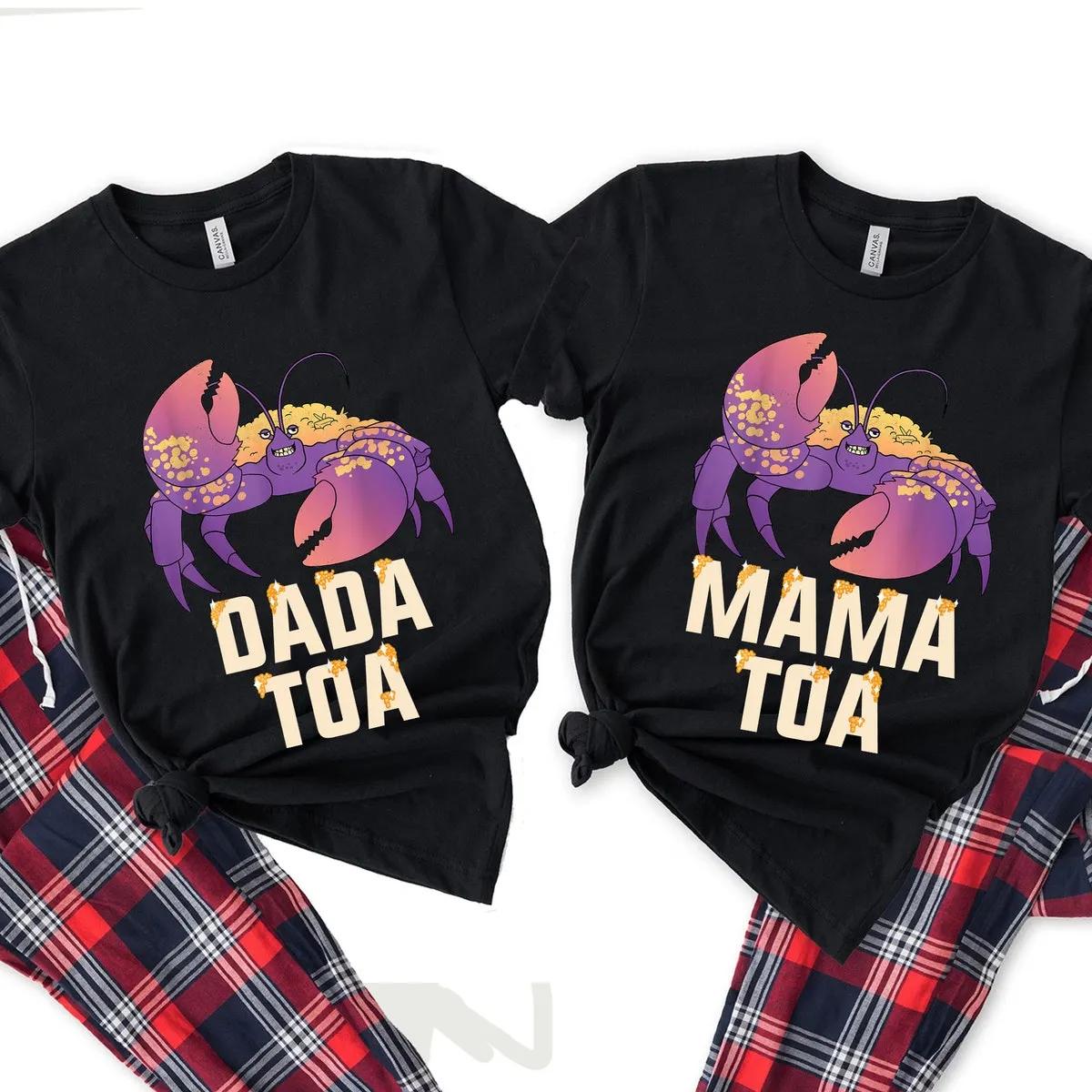 Moana Shiny Crab Dada Mama Toa Shirt 6