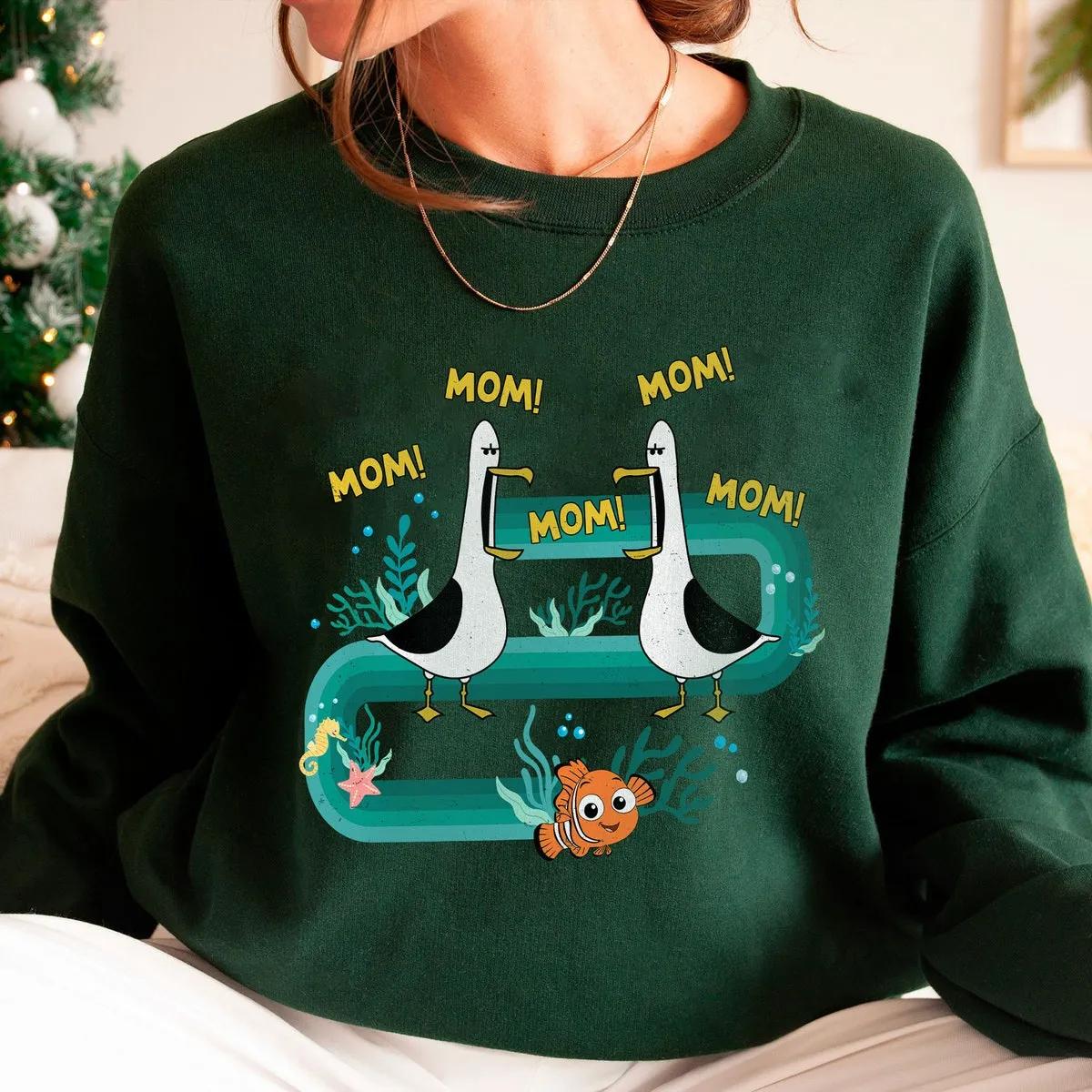 Mom Mom Mom Seagull Finding Nemo Funny Disney Shirt 1 1