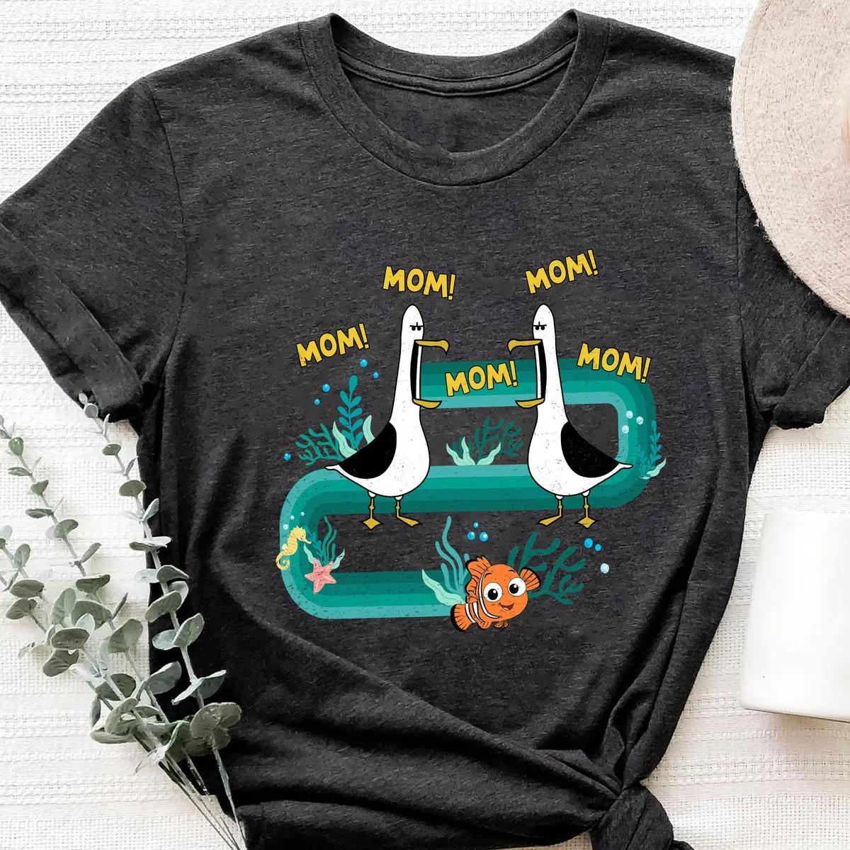 Mom Mom Mom Seagull Finding Nemo Funny Disney Shirt 3 1