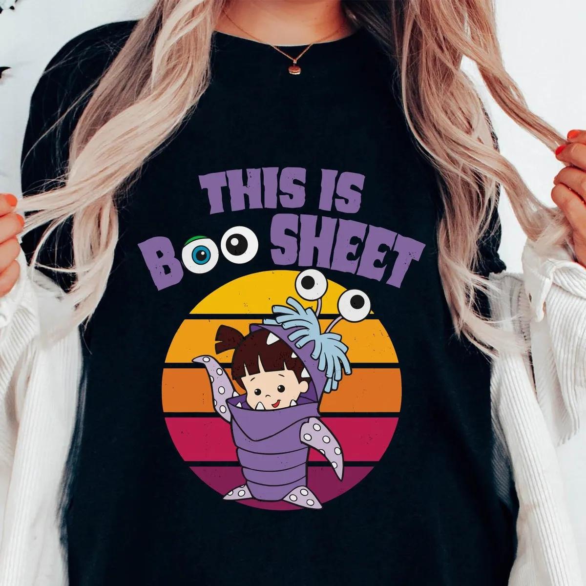 Monster Inc Boo This Is Boo Sheet Disney Shirt 1