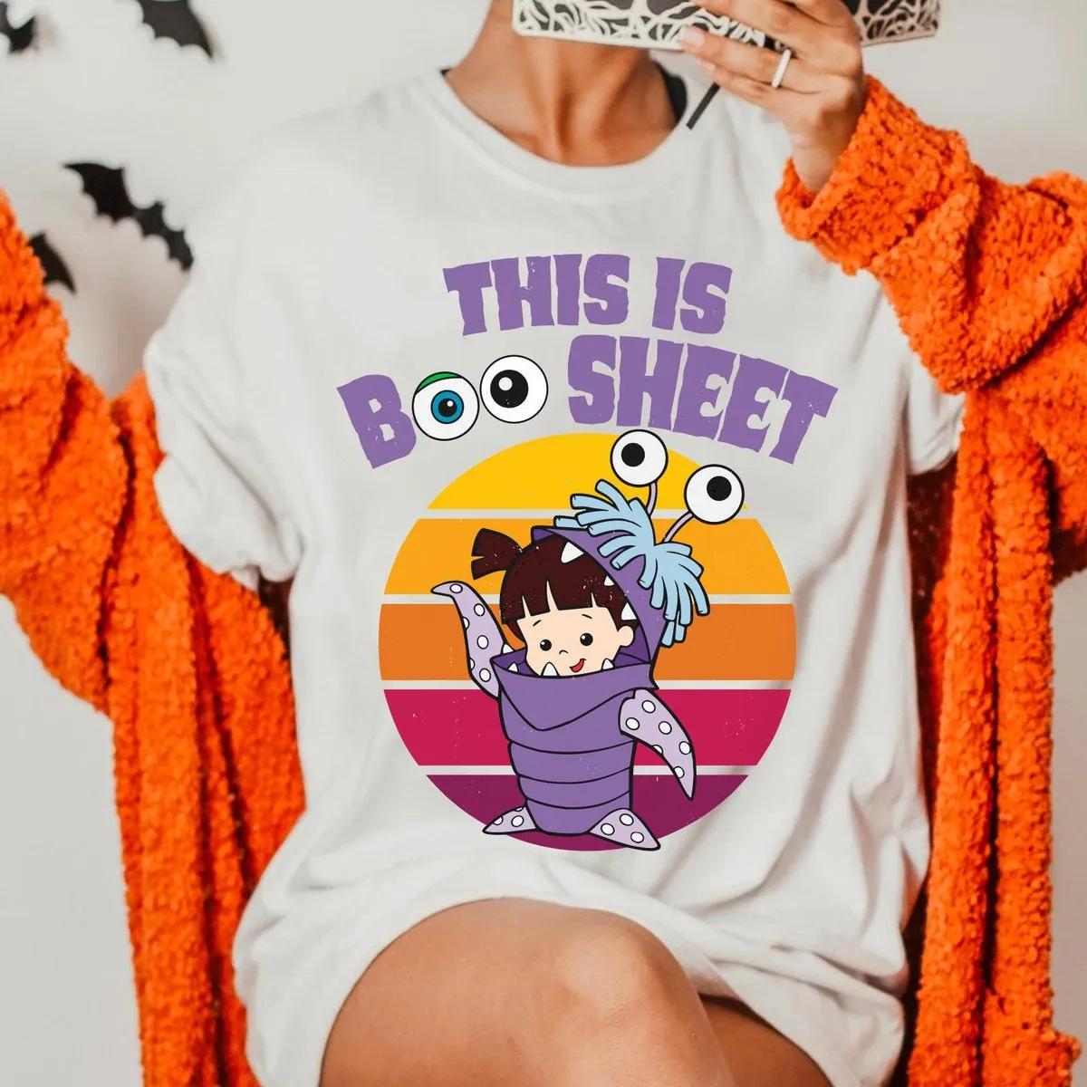 Monster Inc Boo This Is Boo Sheet Disney Shirt 2