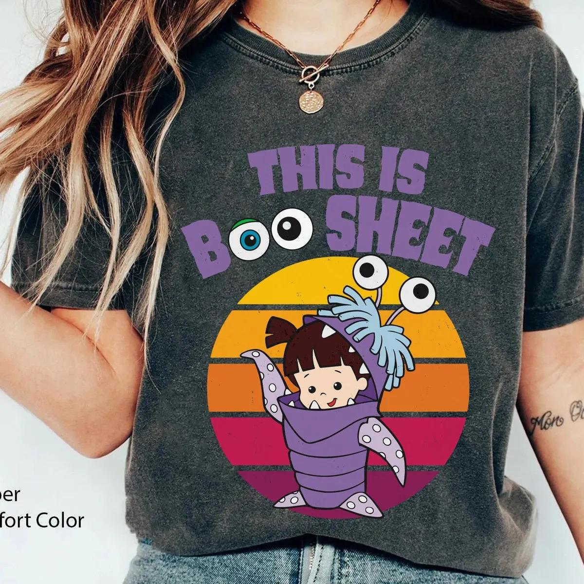 Monster Inc Boo This Is Boo Sheet Disney Shirt 3