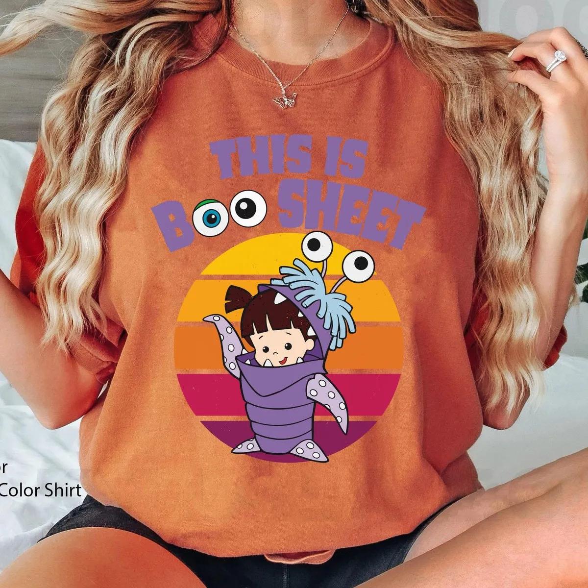 Monster Inc Boo This Is Boo Sheet Disney Shirt 4