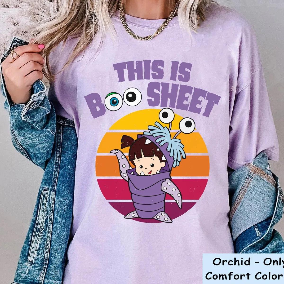 Monster Inc Boo This Is Boo Sheet Disney Shirt 6