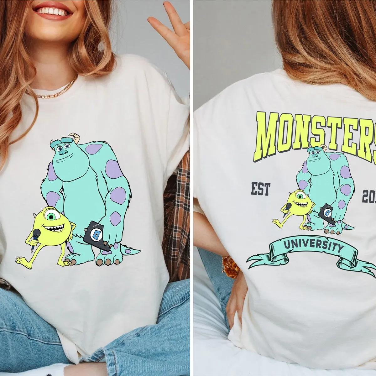 Monster Inc Mike Sulley and Boo Two Sided Shirt 1