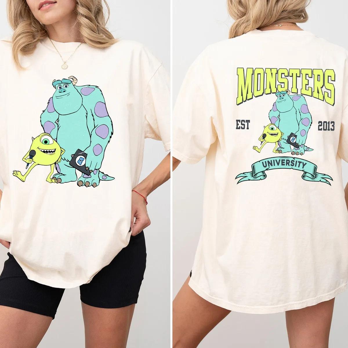 Monster Inc Mike Sulley and Boo Two Sided Shirt 2