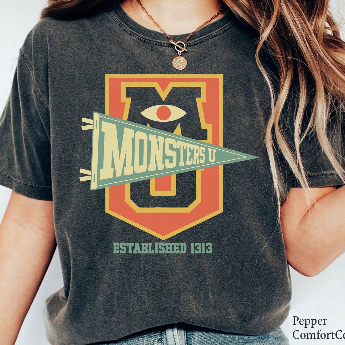 Monster University Established 1313 Vintage Retro Shirt 2