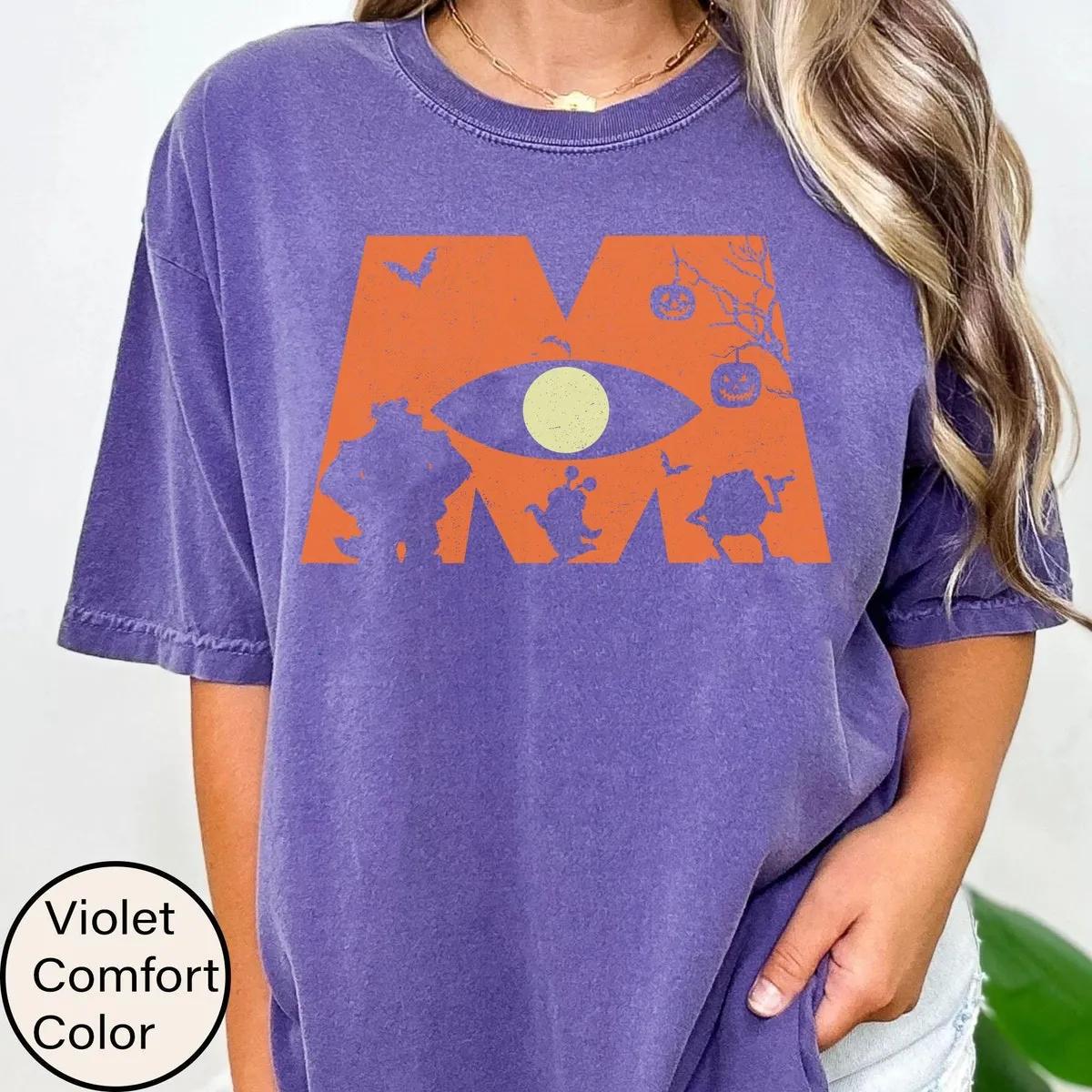 Monsters Inc Character Silhouette Halloween Shirt 6