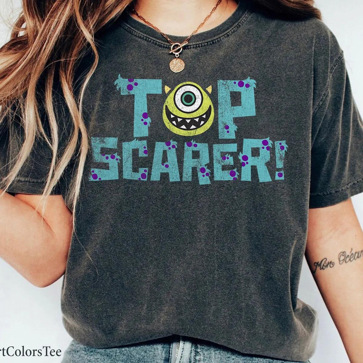 Monsters Inc. Mike Wazowski Top Scarer Shirt 1