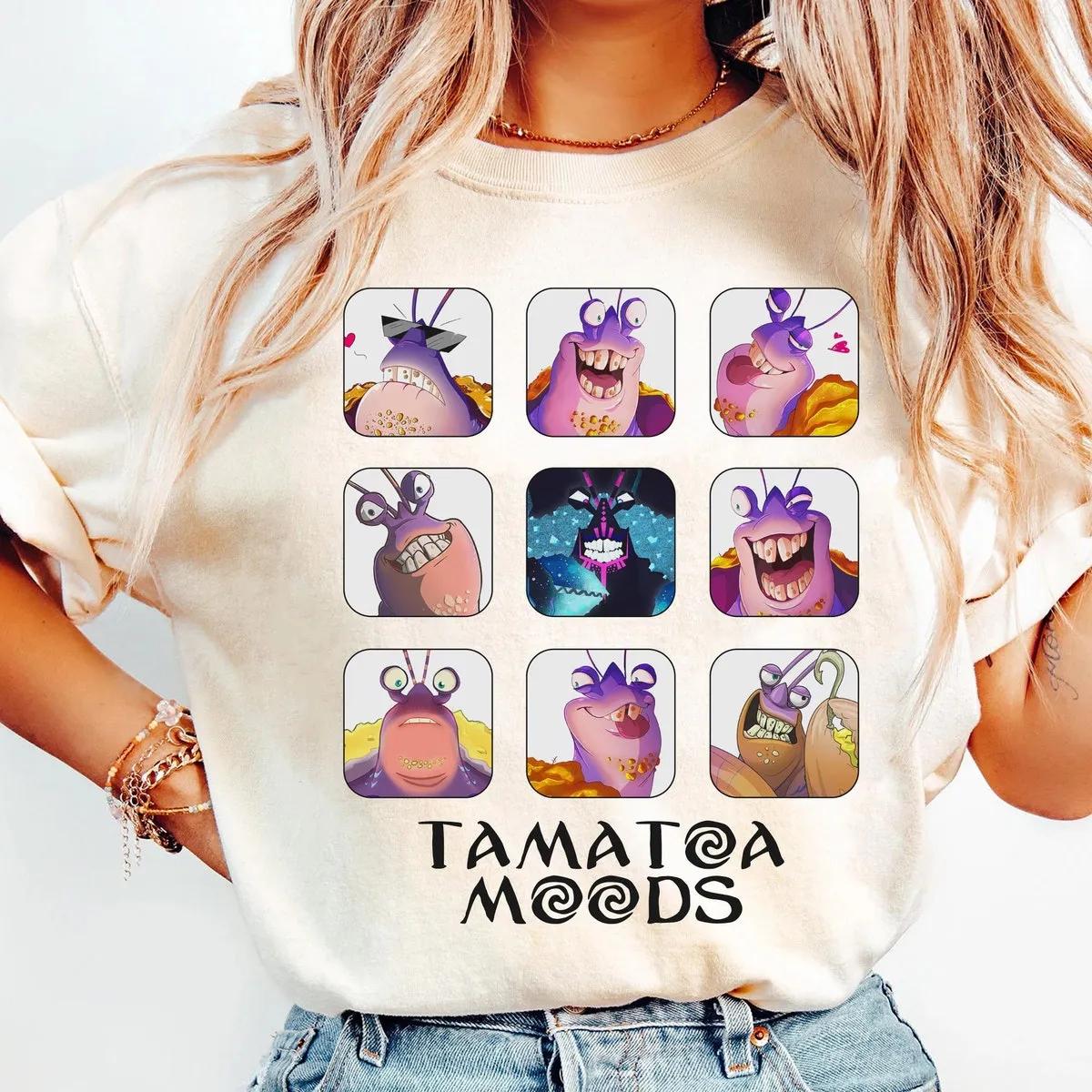 Mood Emotion Of Tamatoa Face Shirt 3