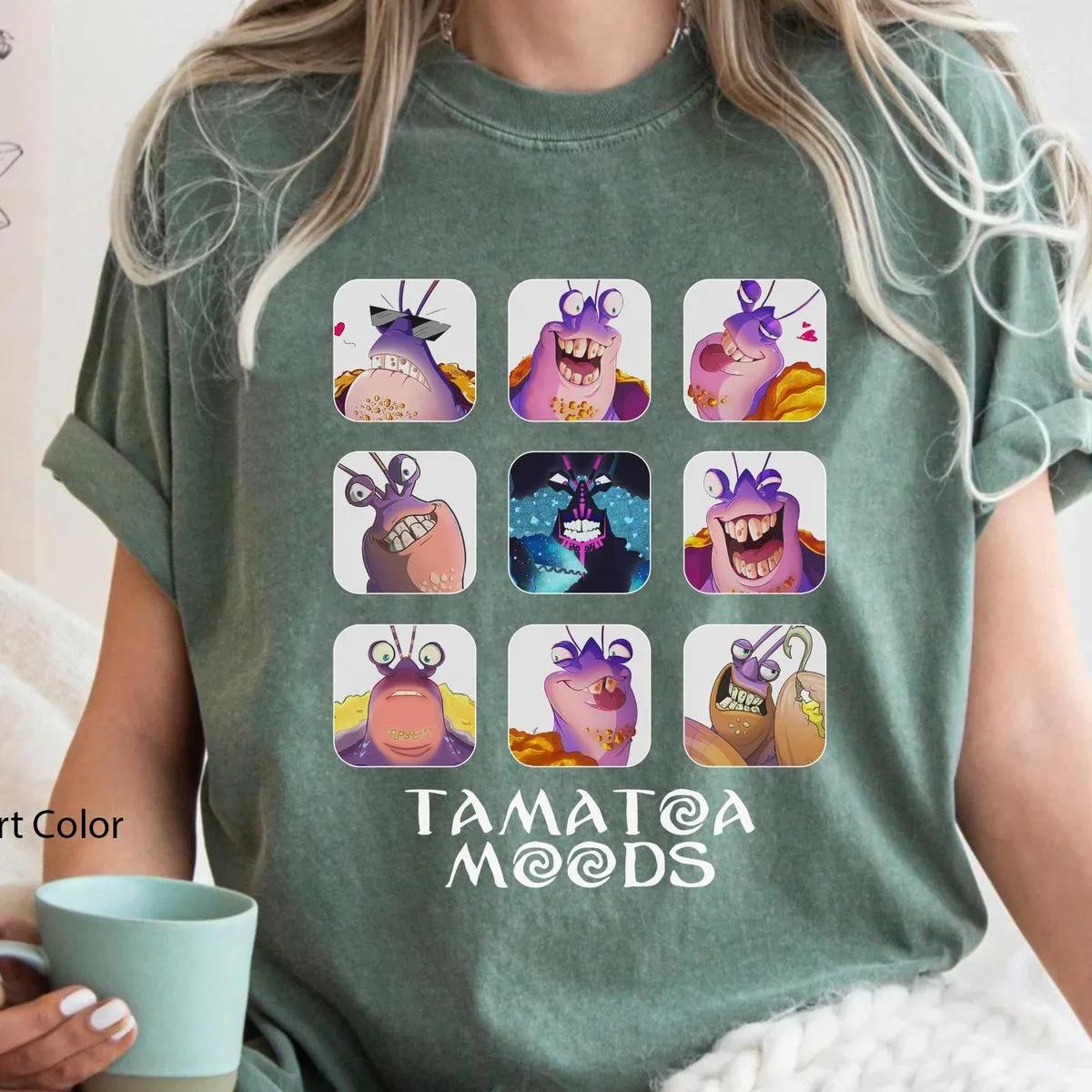 Mood Emotion Of Tamatoa Face Shirt 4