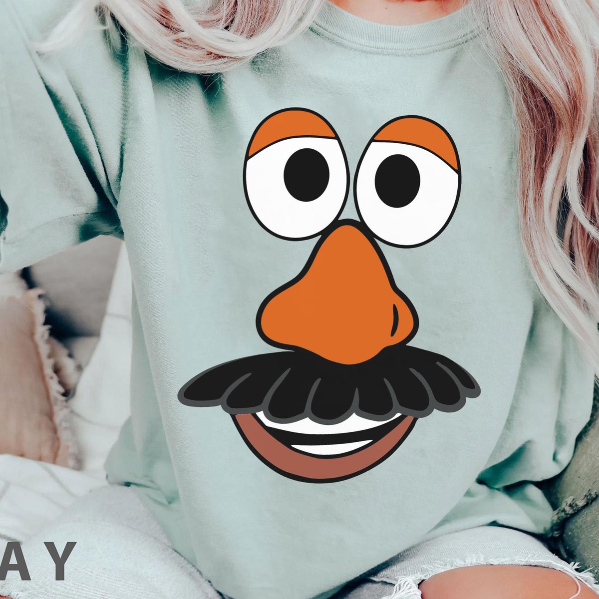 Mr And Mrs Potato Head Big Face Costume Shirt 2 1