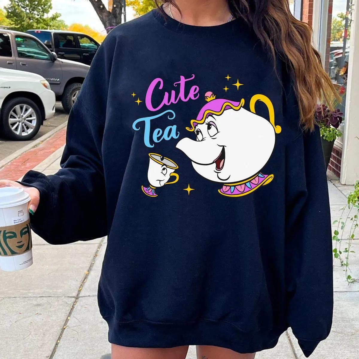 Mrs Potts And Chip Tea Shirt Beauty And The Beast Tee 6