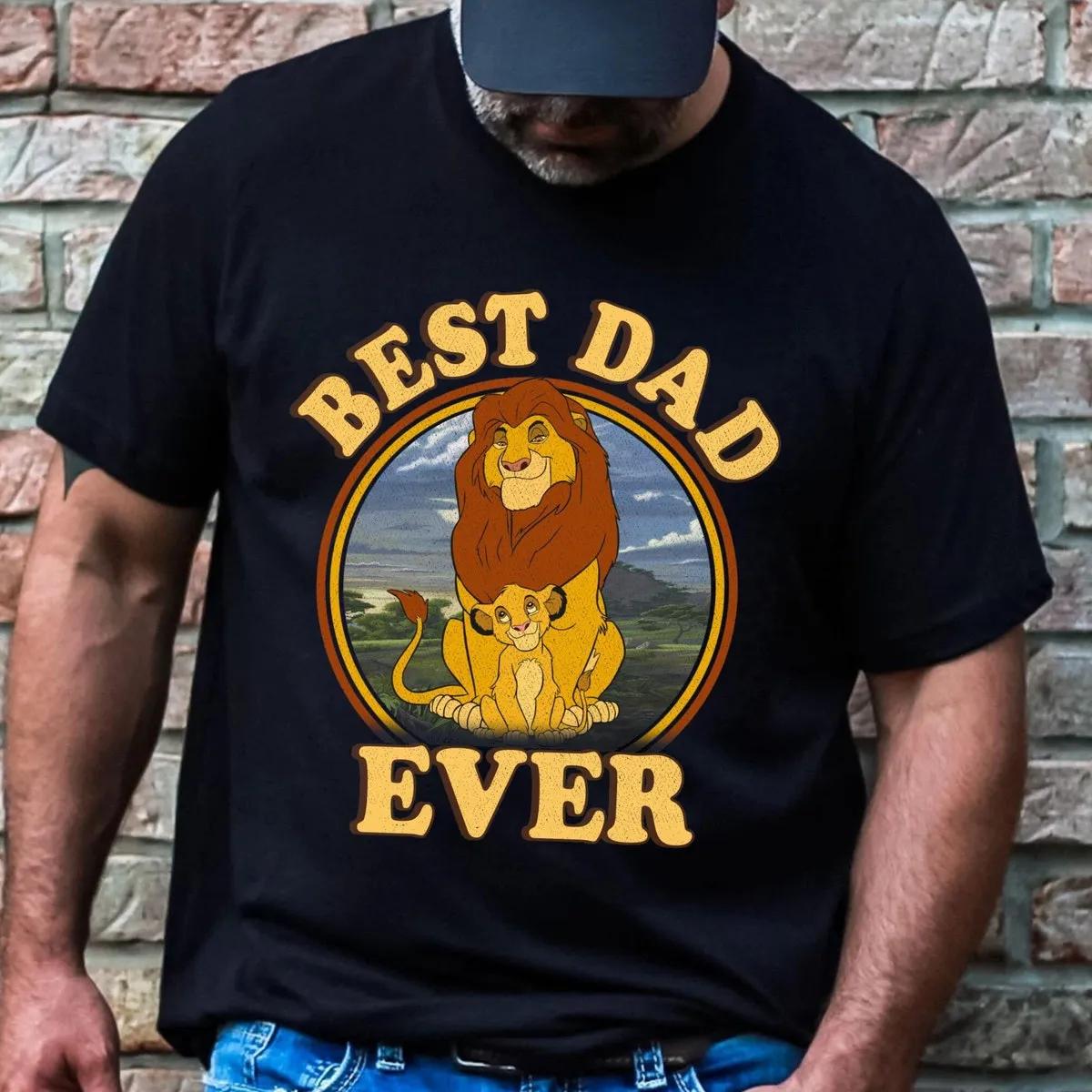 Mufasa Best Dad Ever Disney Father Shirt 1