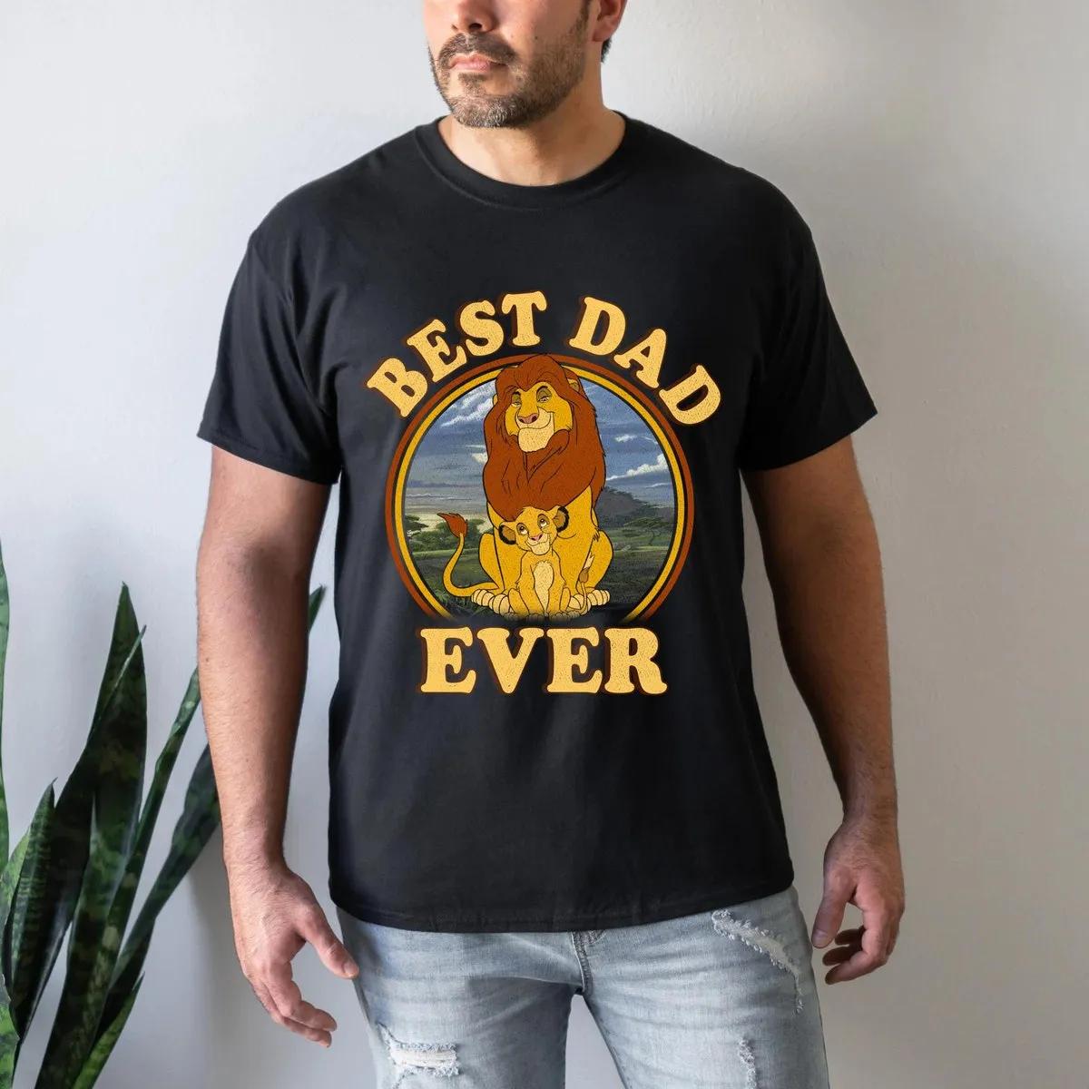 Mufasa Best Dad Ever Disney Father Shirt 5