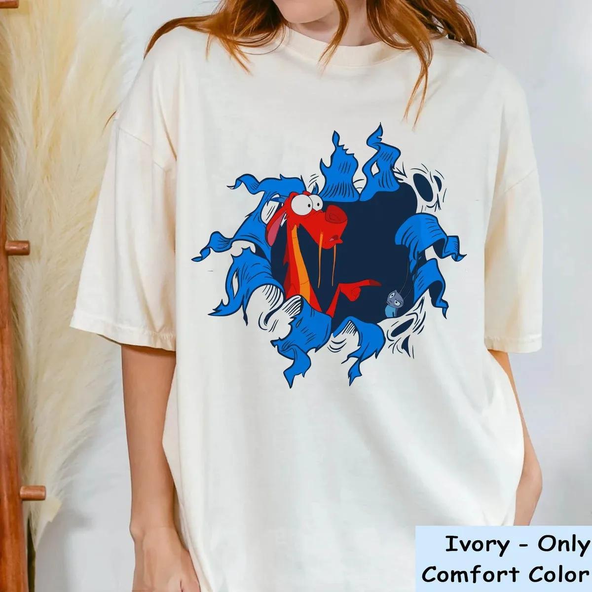 Mushu Crikee Disney Shirt 1