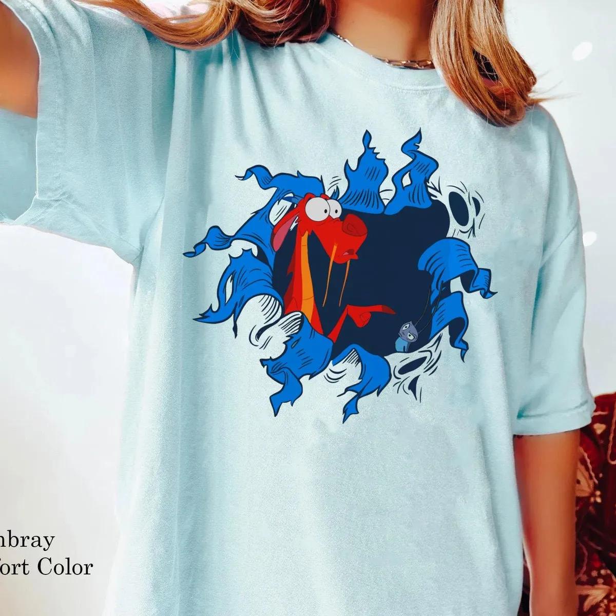 Mushu Crikee Disney Shirt 2