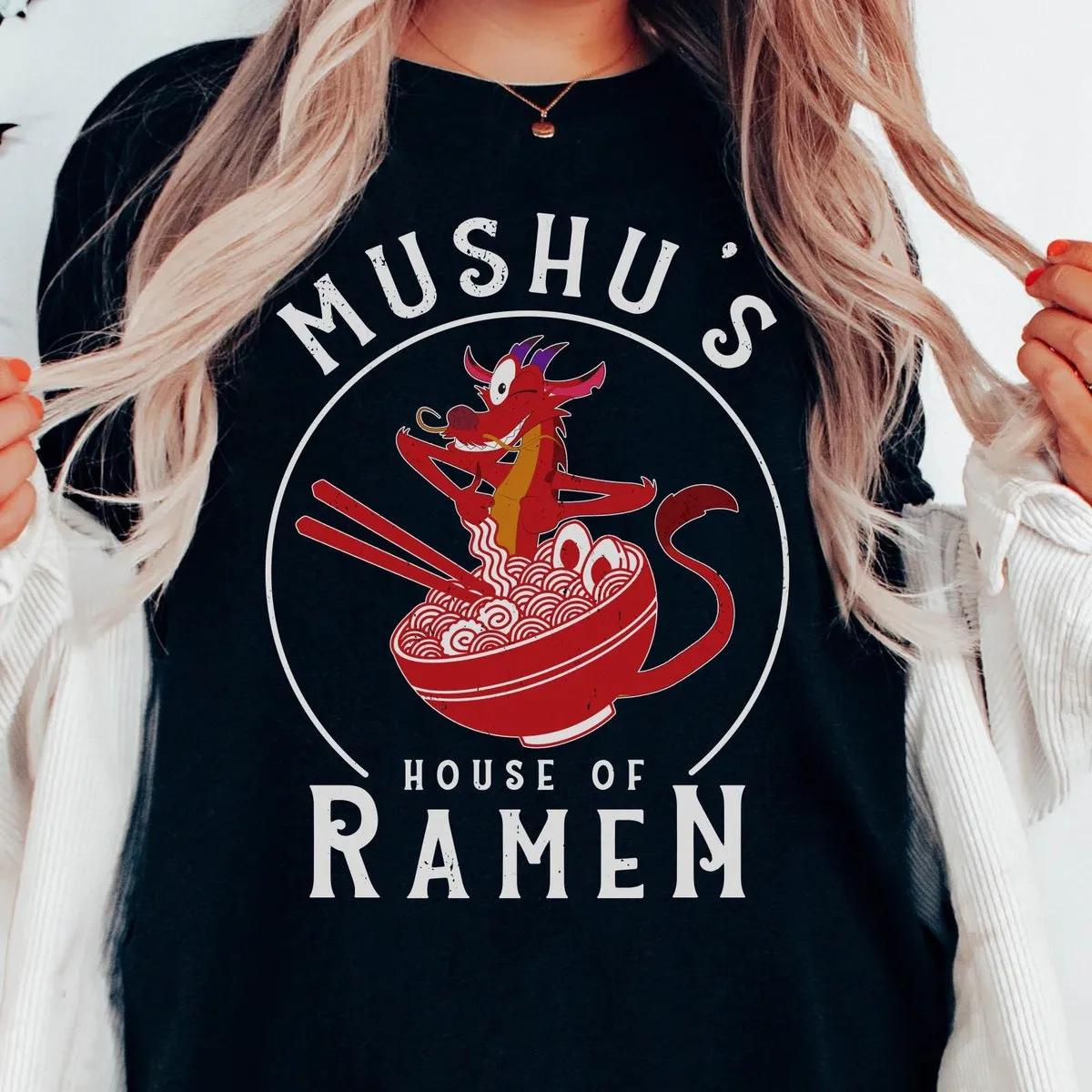 Mushus House Of Ramen Shirt Mulan Mushu Shirt 1