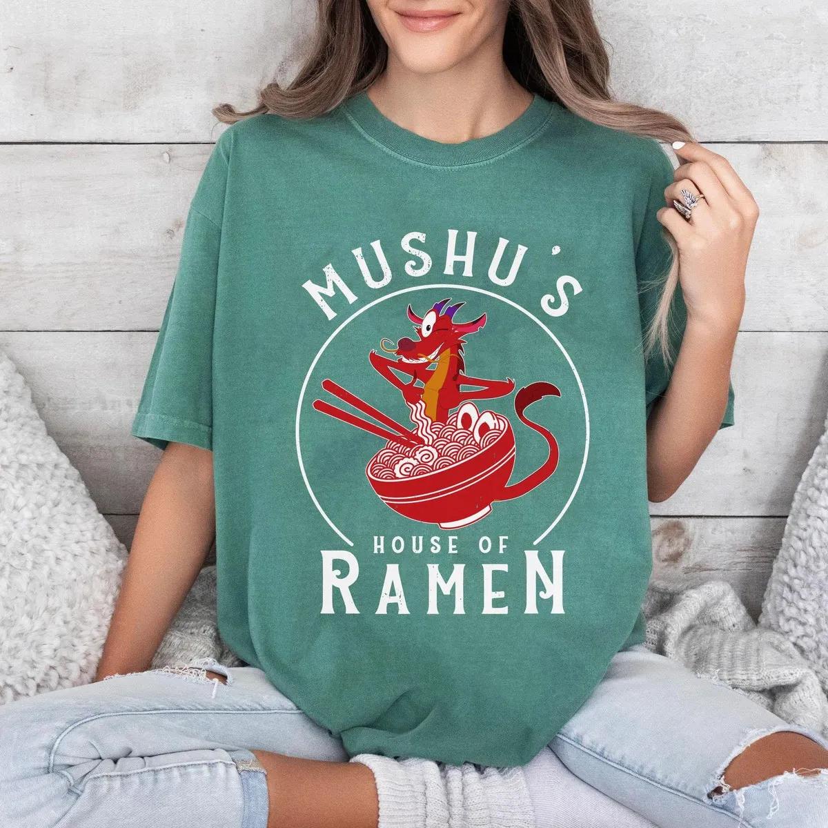 Mushus House Of Ramen Shirt Mulan Mushu Shirt 3