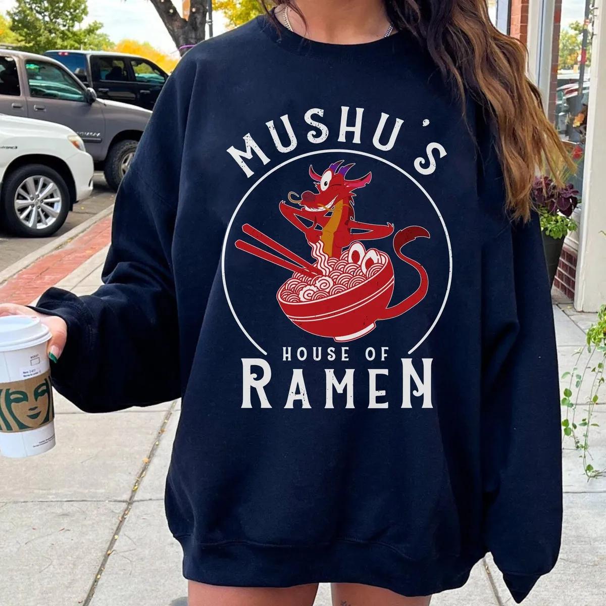 Mushus House Of Ramen Shirt Mulan Mushu Shirt 5