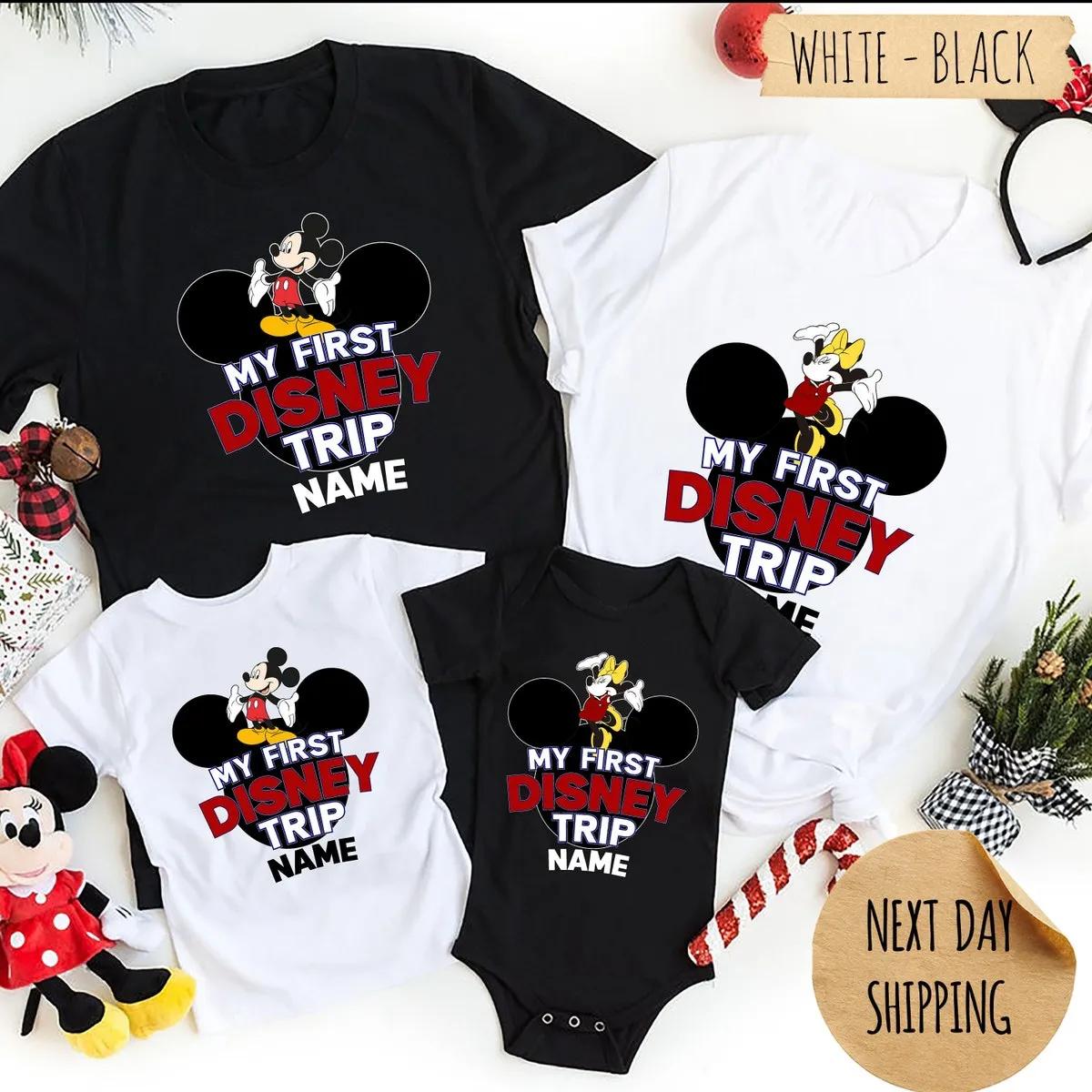 My First Disney Trip Matching Shirt 1 1