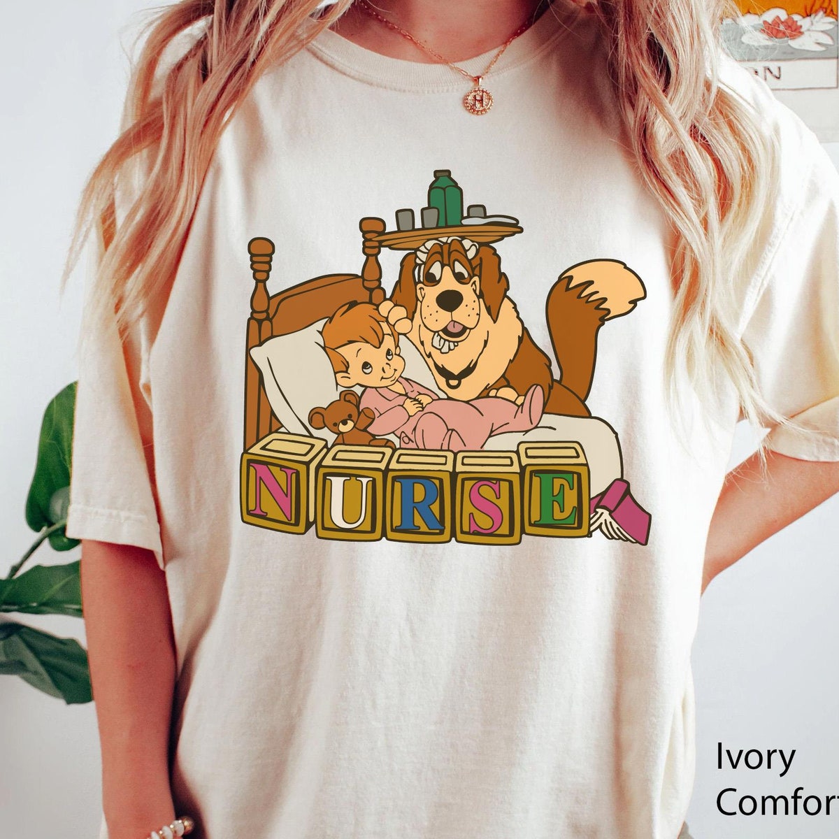 Nana Dog Nurse Disney Shirt 2 1