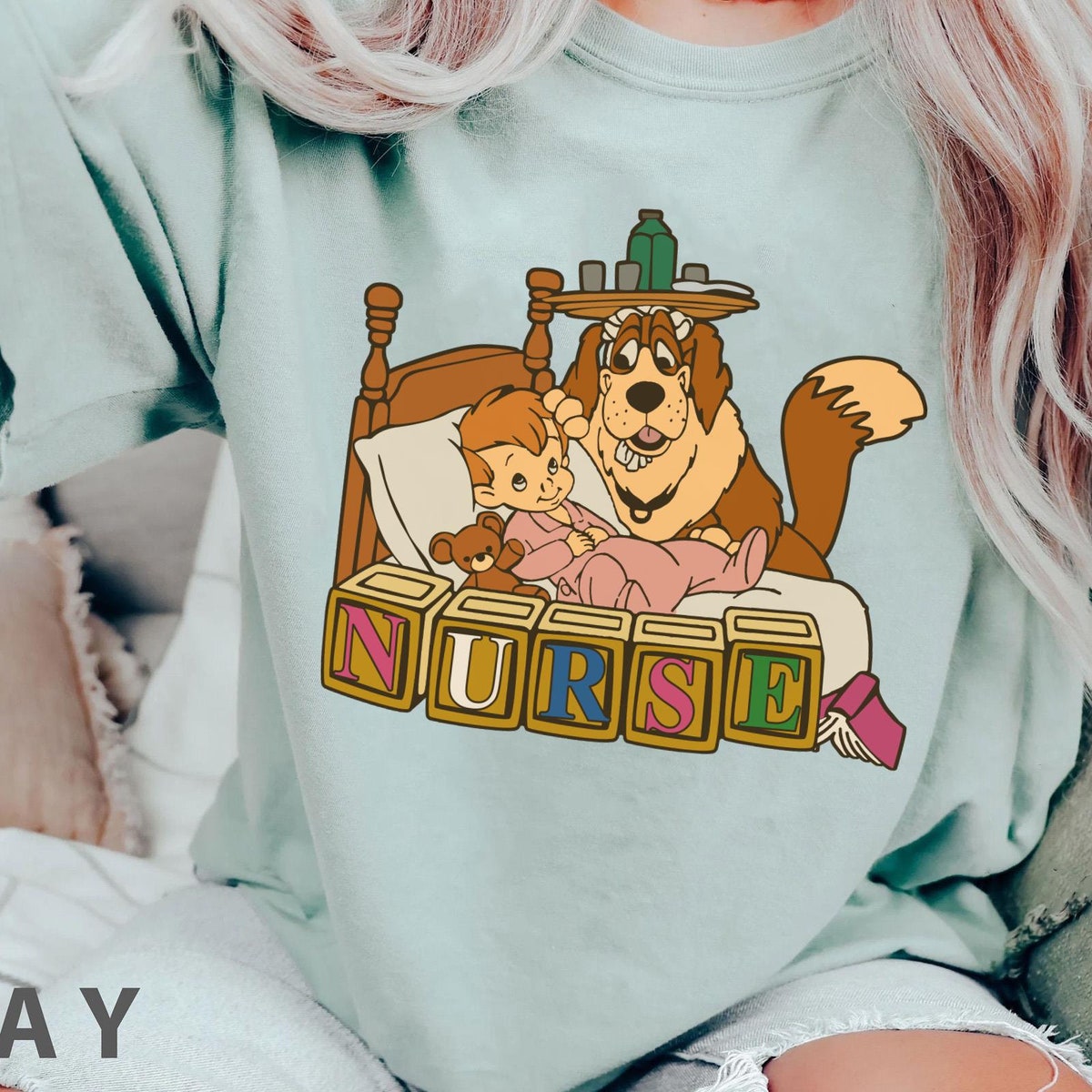 Nana Dog Nurse Disney Shirt 4 1