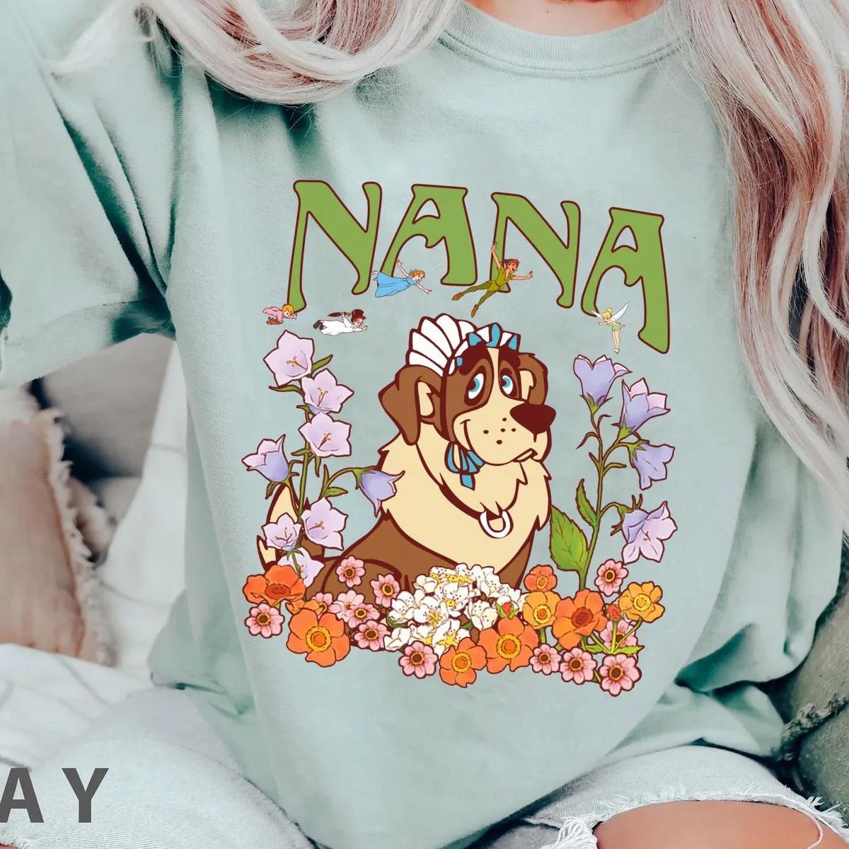 Nana Nursery Floral Flower Shirt 1