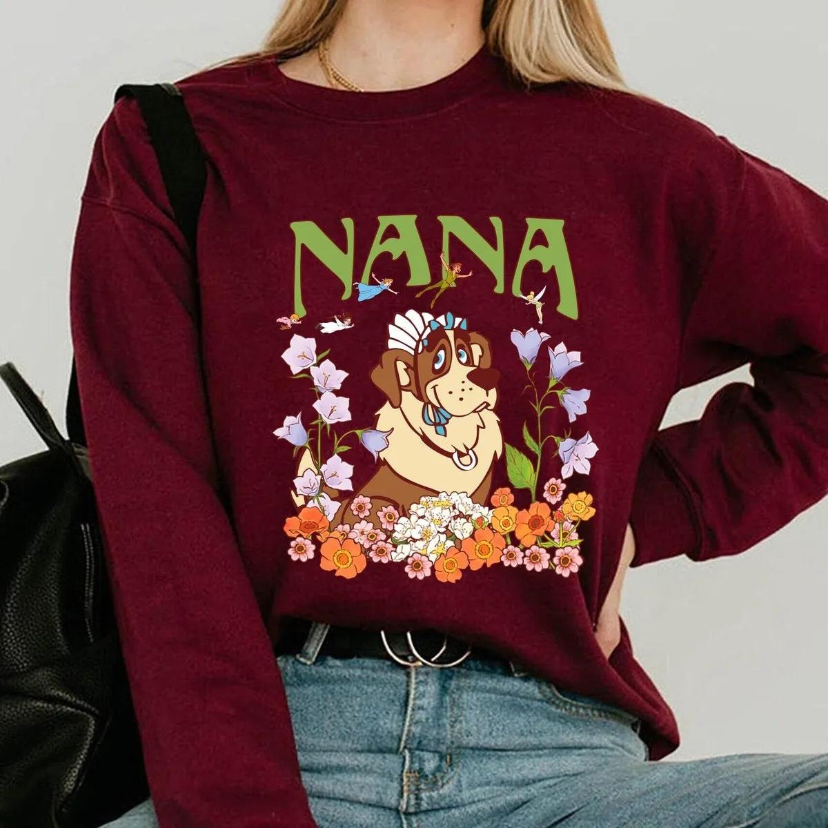 Nana Nursery Floral Flower Shirt 2