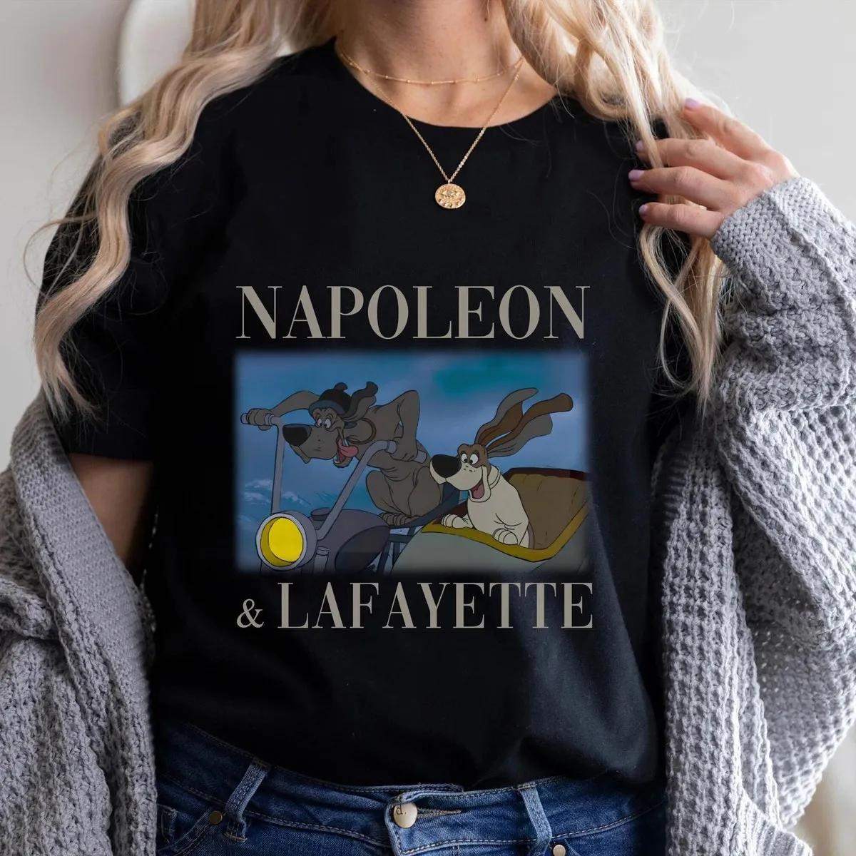 Napoleon And Lafayette The Aristocats 1970 Graphic Shirt 1