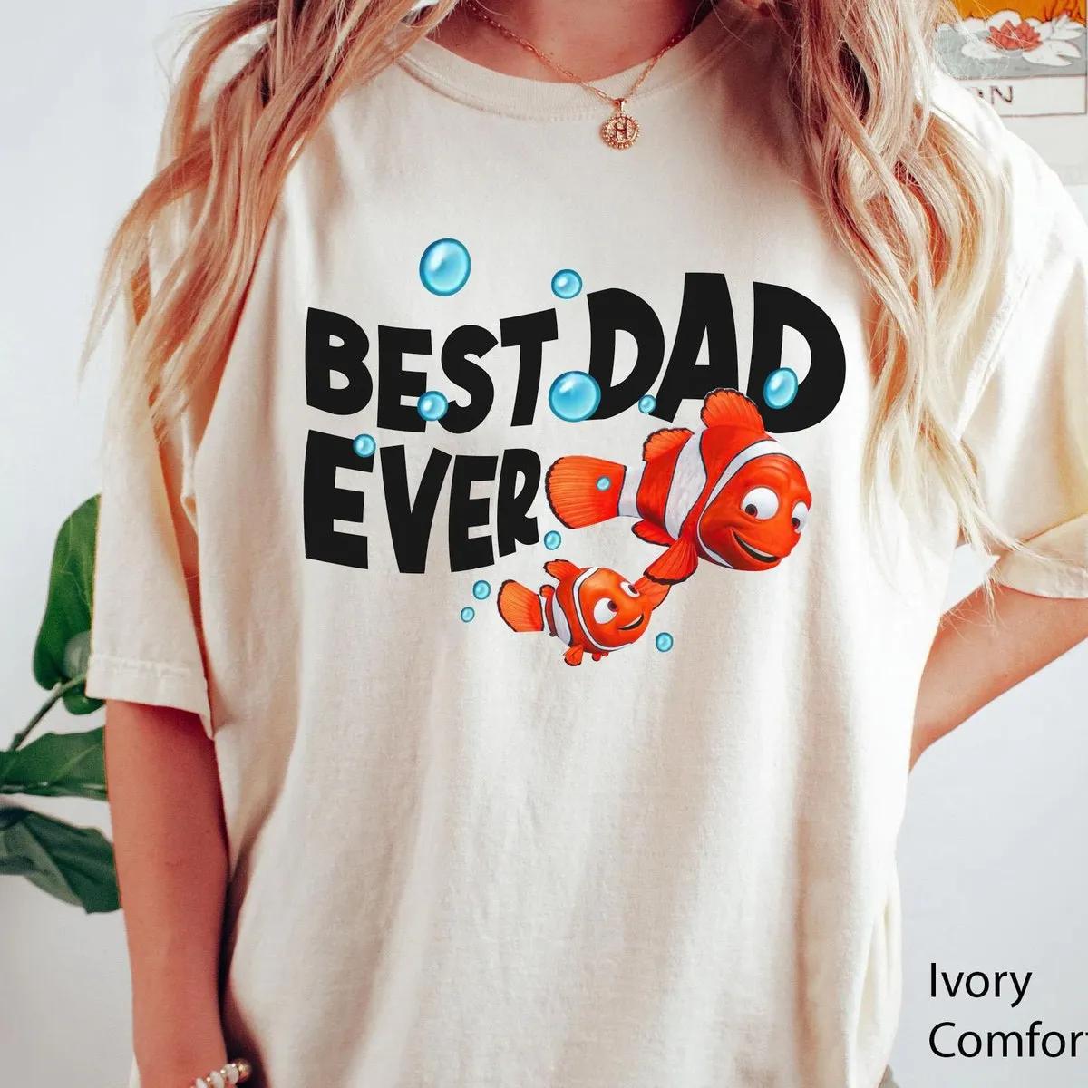 Nemo and Marlin Best Dad Ever Shirt 1