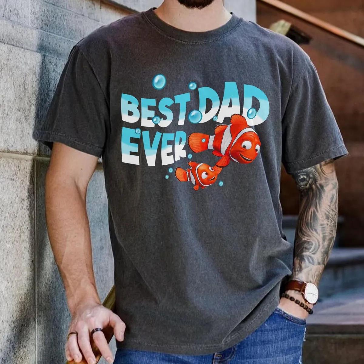 Nemo and Marlin Best Dad Ever Shirt 2