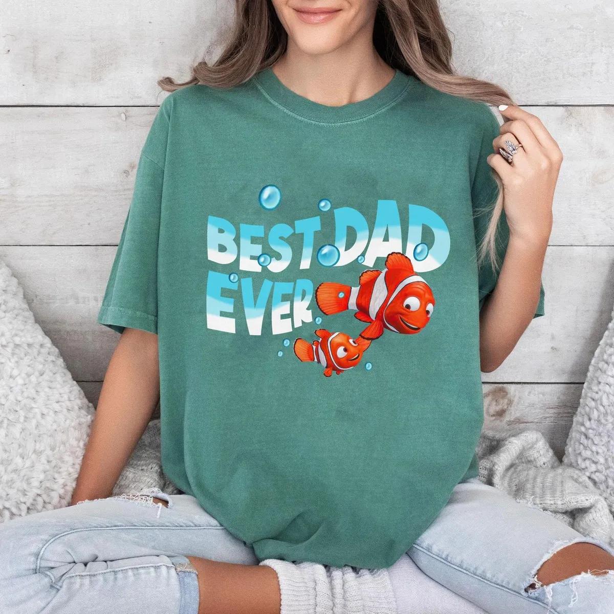 Nemo and Marlin Best Dad Ever Shirt 5