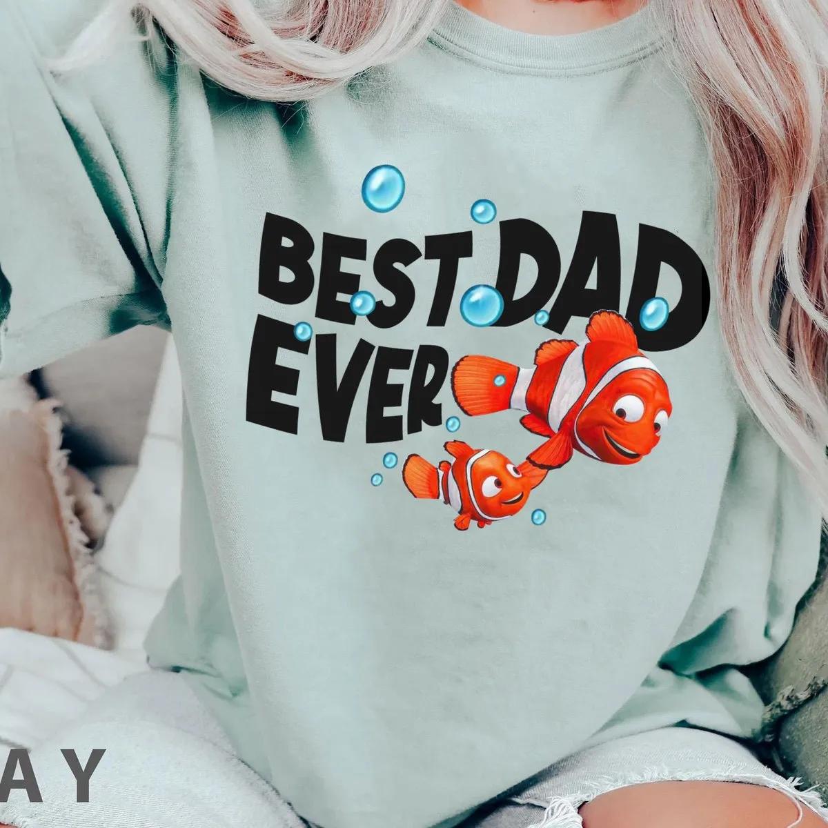 Nemo and Marlin Best Dad Ever Shirt 6