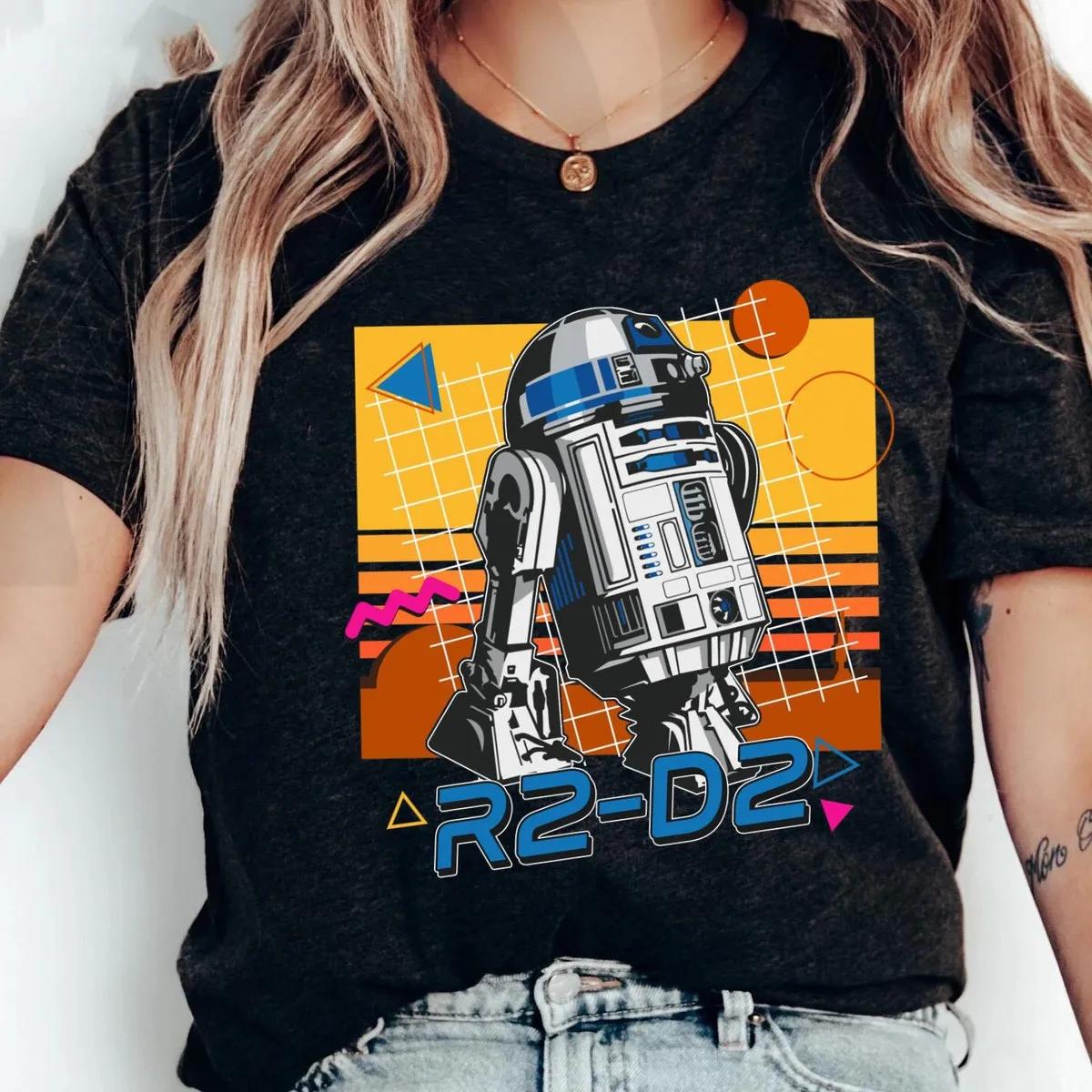 Neon R2D2 Droids Shirt Disney Star Wars Day Shirt 1