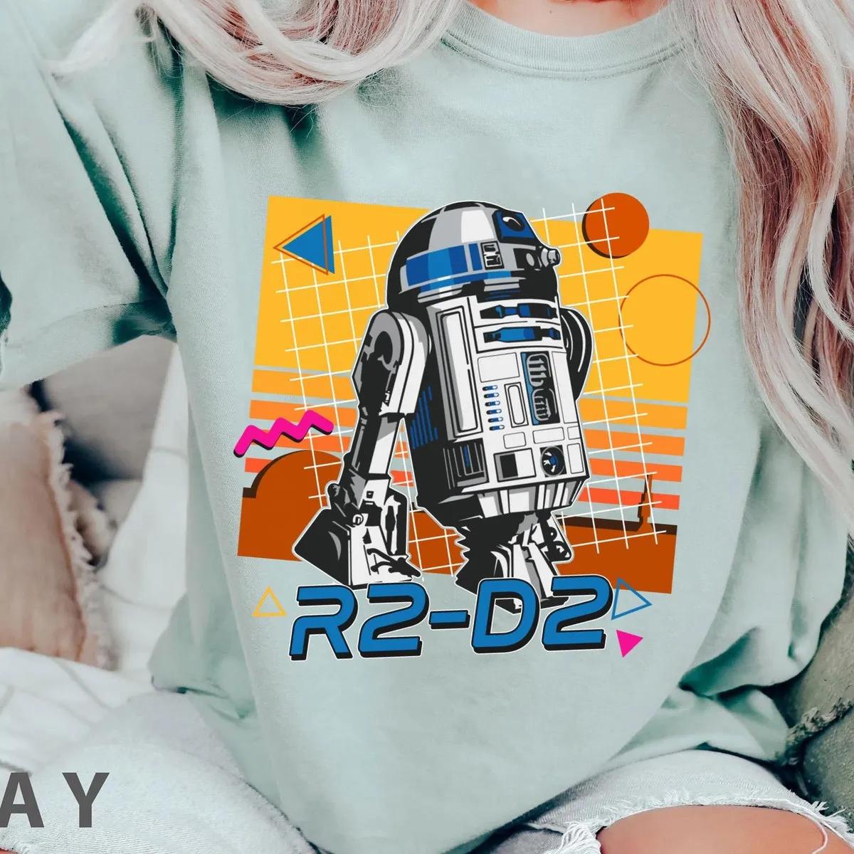 Neon R2D2 Droids Shirt Disney Star Wars Day Shirt 6