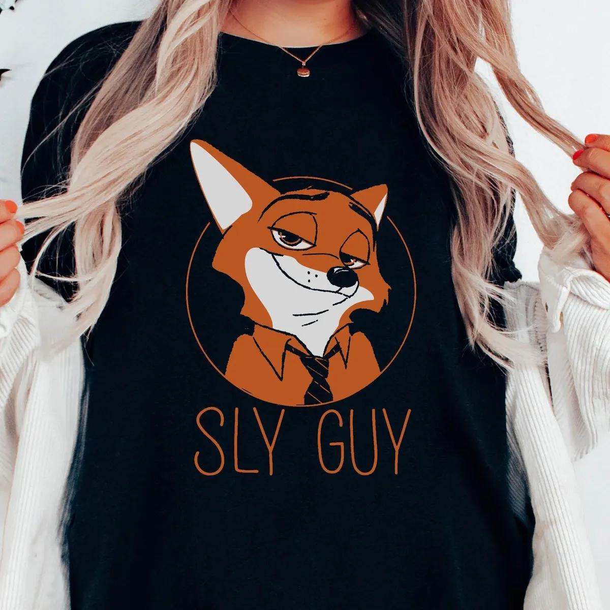 Nick Wilde Sly Guy Fox Shirt Zootopia Shirt 1