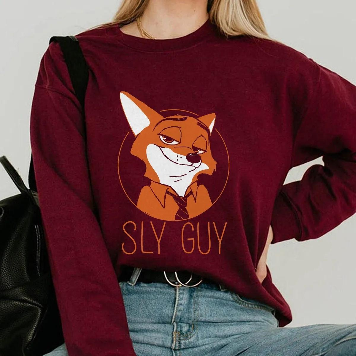 Nick Wilde Sly Guy Fox Shirt Zootopia Shirt 2