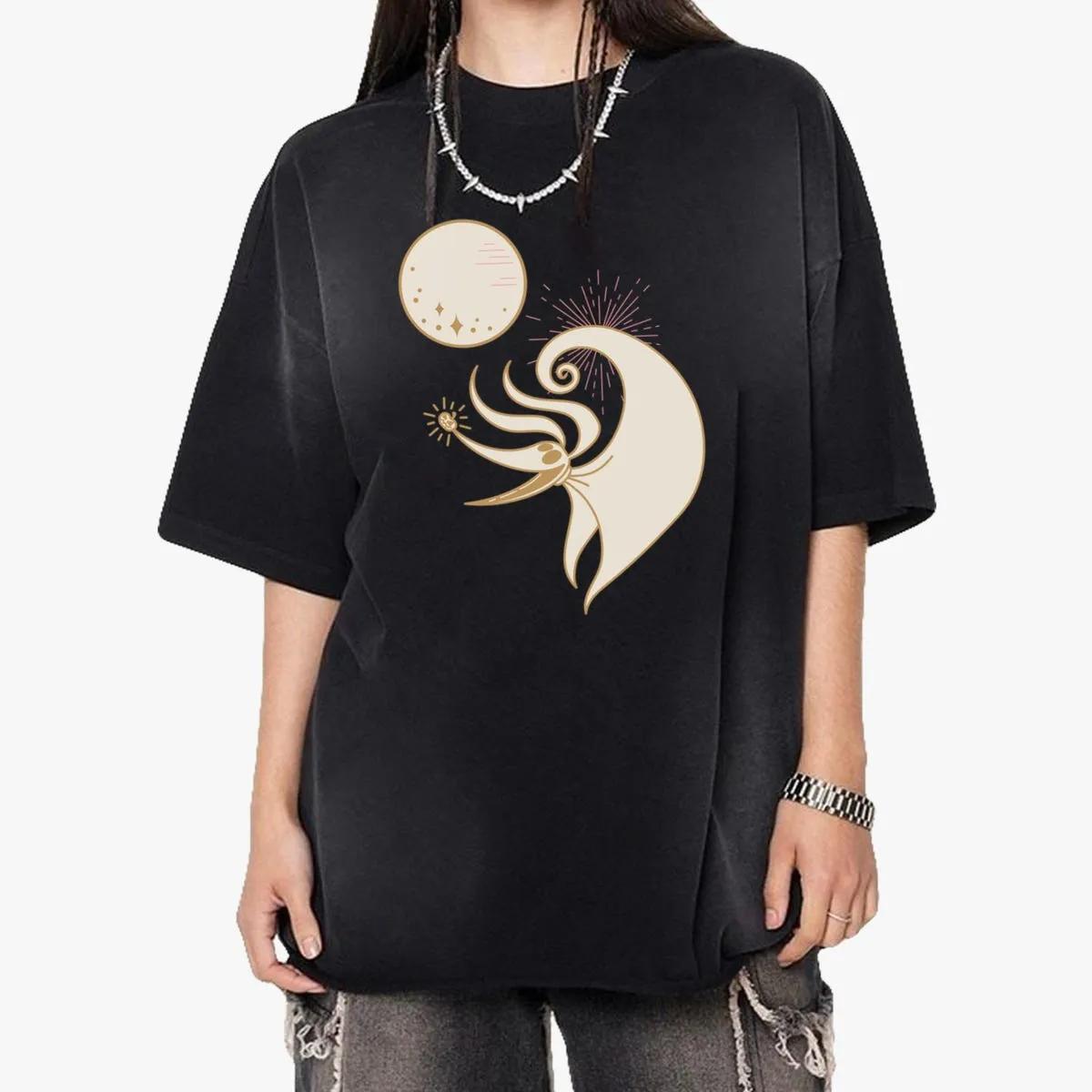 Nightmare Before Christmas Zero and Full Moon Disney Shirt 1 1