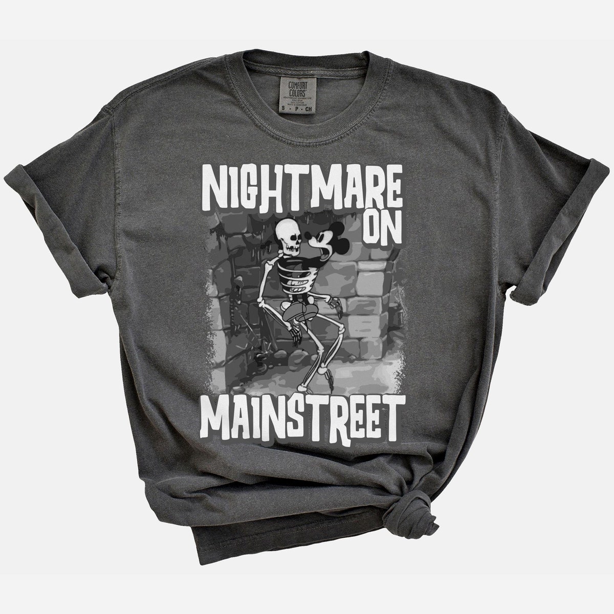 Nightmare On Mainstreet Mickey The Haunted House 1929 Halloween Shirt 5 1