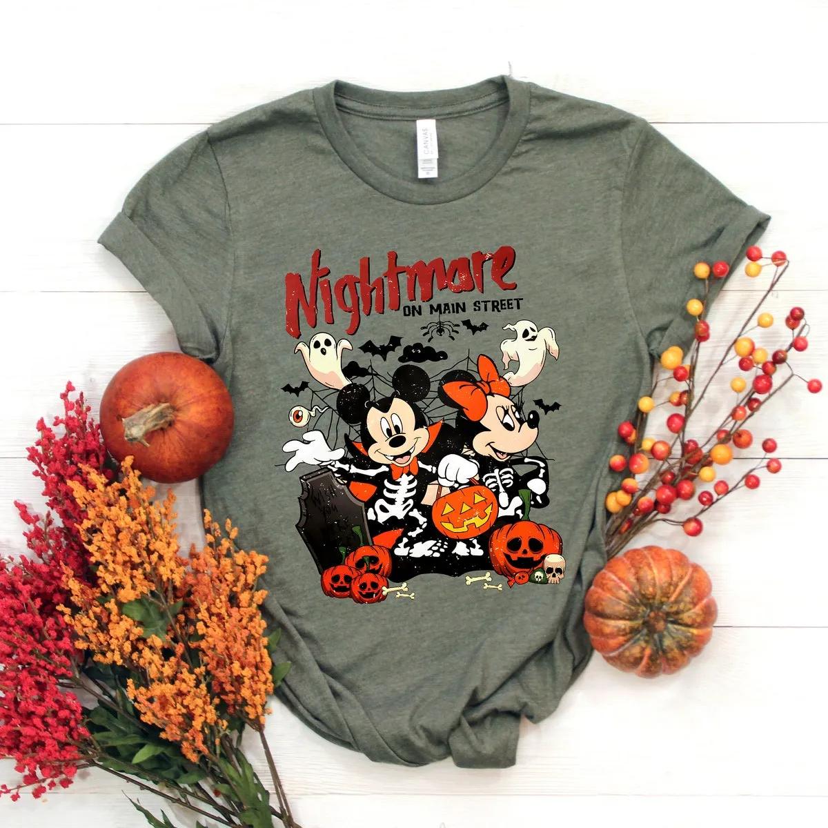 Nightmare On The Main Street Disney Halloween Shirt 2