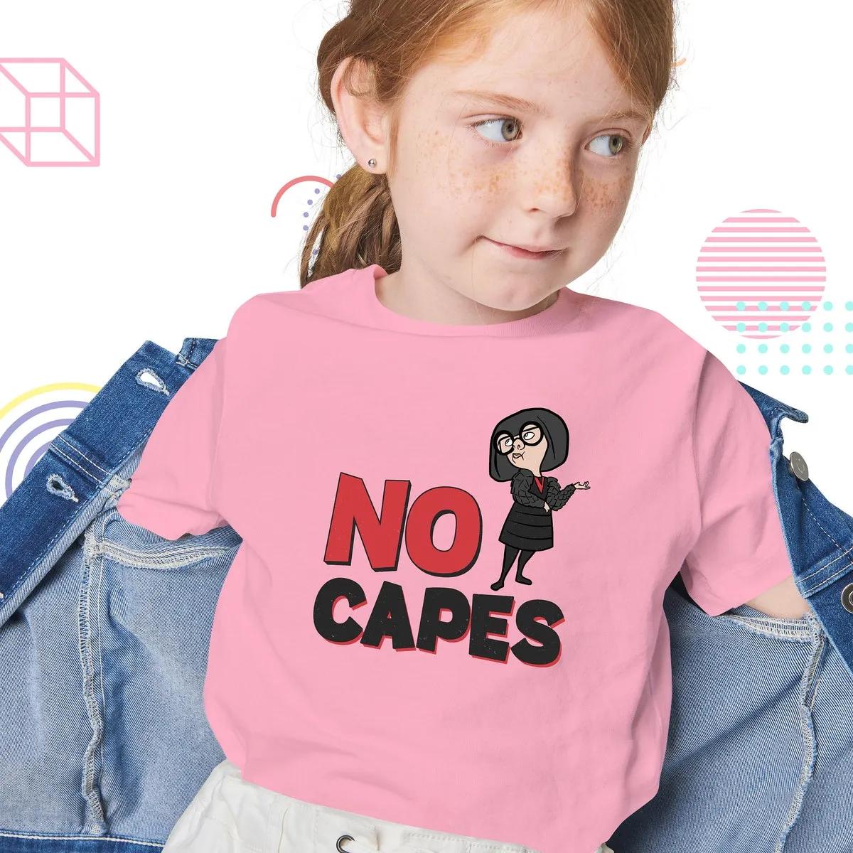 No Capes Edna The Incredibles Disney Shirt 4 1