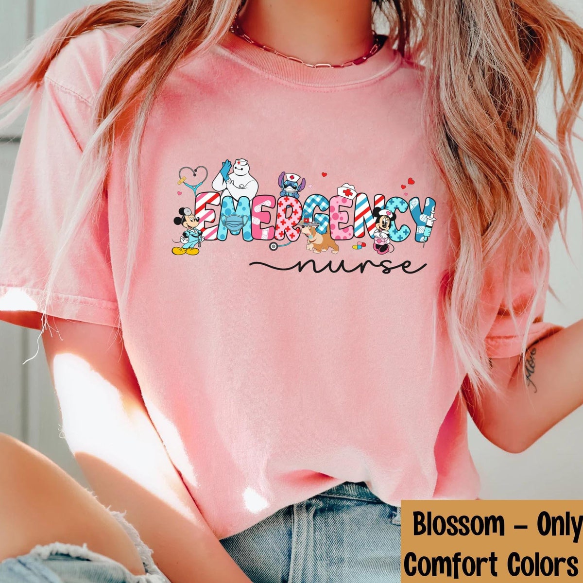 Nurse Characters Disney Shirt 4 1