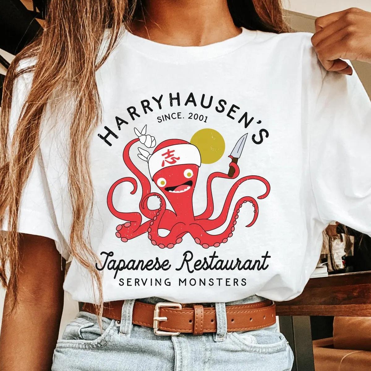 Octopus Chef Harryhausens Disney Shirt 1 1